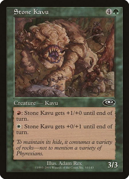 Stone Kavu - Planeshift Magic: The Gathering trading card