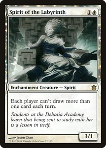 Spirit of the Labyrinth - Born of the Gods (BNG) #27 - Rare Magic: The Gathering Trading Card