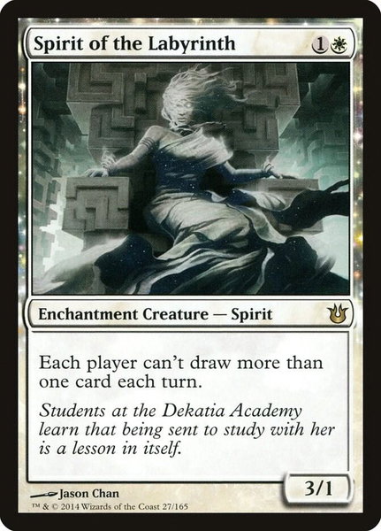 Spirit of the Labyrinth - Born of the Gods Magic: The Gathering trading card