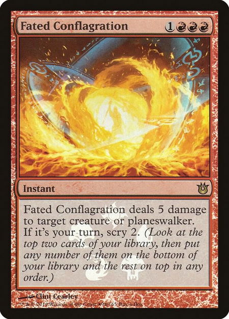 Fated Conflagration - Buy-A-Box Promos Magic: The Gathering trading card