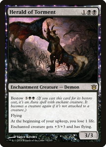Herald of Torment - Born of the Gods (BNG) #75 - Rare Magic: The Gathering Trading Card