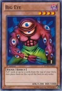 Big Eye - Battle Pack 2: War of the Giants Round 2 (BPW2) #BPW2-EN003 - Common / Short Print YuGiOh Trading Card