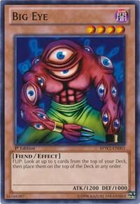 Big Eye trading card from Battle Pack 2: War of the Giants Round 2 Big Eye - Battle Pack 2: War of the Giants Round 2 YuGiOh trading card
