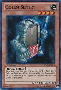 Golem Sentry - Battle Pack 2: War of the Giants Round 2 (BPW2) #BPW2-EN014 - Super Rare YuGiOh Trading Card