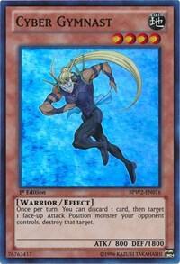 Cyber Gymnast trading card from Battle Pack 2: War of the Giants Round 2 Cyber Gymnast - Battle Pack 2: War of the Giants Round 2 YuGiOh trading card