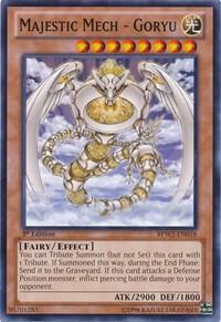 Majestic Mech - Goryu - Battle Pack 2: War of the Giants Round 2 YuGiOh trading card