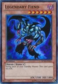 Legendary Fiend trading card from Battle Pack 2: War of the Giants Round 2 Legendary Fiend - Battle Pack 2: War of the Giants Round 2 YuGiOh trading card