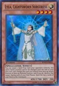 Lyla, Lightsworn Sorceress - Battle Pack 2: War of the Giants Round 2 (BPW2) #BPW2-EN022 - Super Rare YuGiOh Trading Card
