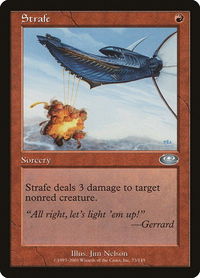Strafe - Planeshift (PLS) #73 - Uncommon Magic: The Gathering Trading Card