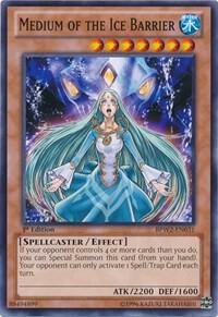 Medium of the Ice Barrier - Battle Pack 2: War of the Giants Round 2 YuGiOh trading card