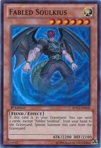 Fabled Soulkius - Battle Pack 2: War of the Giants Round 2 (BPW2) #BPW2-EN036 - Super Rare YuGiOh Trading Card