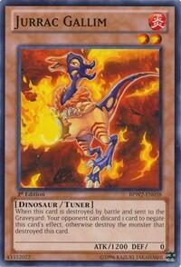Jurrac Gallim - Battle Pack 2: War of the Giants Round 2 (BPW2) #BPW2-EN038 - Common / Short Print YuGiOh Trading Card