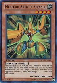 Meklord Army of Granel - Battle Pack 2: War of the Giants Round 2 (BPW2) #BPW2-EN040 - Super Rare YuGiOh Trading Card