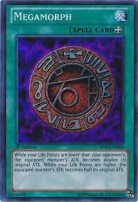 Megamorph trading card from Battle Pack 2: War of the Giants Round 2 Megamorph - Battle Pack 2: War of the Giants Round 2 YuGiOh trading card