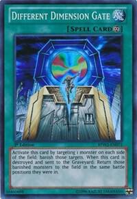 Different Dimension Gate trading card from Battle Pack 2: War of the Giants Round 2 Different Dimension Gate - Battle Pack 2: War of the Giants Round 2 YuGiOh trading card