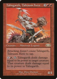 Tahngarth, Talruum Hero - Planeshift (PLS) #74 - Rare Magic: The Gathering Trading Card