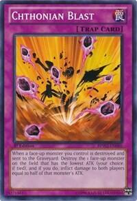 Chthonian Blast - Battle Pack 2: War of the Giants Round 2 (BPW2) #BPW2-EN086 - Common / Short Print YuGiOh Trading Card