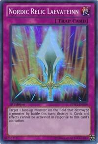 Nordic Relic Laevateinn - Battle Pack 2: War of the Giants Round 2 YuGiOh trading card