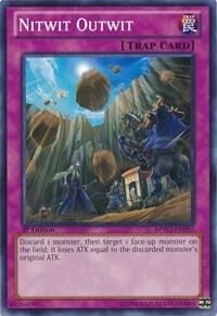 Nitwit Outwit trading card from Battle Pack 2: War of the Giants Round 2 Nitwit Outwit - Battle Pack 2: War of the Giants Round 2 YuGiOh trading card