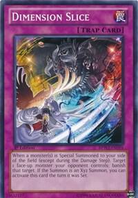 Dimension Slice - Battle Pack 2: War of the Giants Round 2 YuGiOh trading card