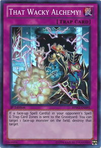That Wacky Alchemy! - Battle Pack 2: War of the Giants Round 2 (BPW2) #BPW2-EN095 - Super Rare YuGiOh Trading Card