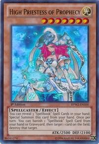 High Priestess of Prophecy - Battle Pack 2: War of the Giants Round 2 YuGiOh trading card
