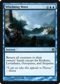 Whelming Wave - Born of the Gods (BNG) #57 - Rare Magic: The Gathering Trading Card