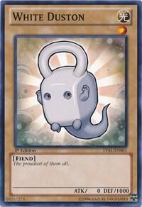 White Duston - Legacy of the Valiant (LVAL) #LVAL-EN001 - Common / Short Print YuGiOh Trading Card
