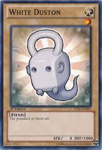 White Duston - Legacy of the Valiant (LVAL) #LVAL-EN001 - Common / Short Print YuGiOh Trading Card