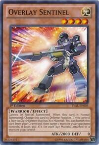 Overlay Sentinel - Legacy of the Valiant (LVAL) #LVAL-EN005 - Common / Short Print YuGiOh Trading Card