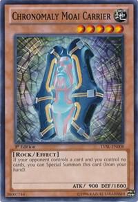 Chronomaly Moai Carrier - Legacy of the Valiant YuGiOh trading card