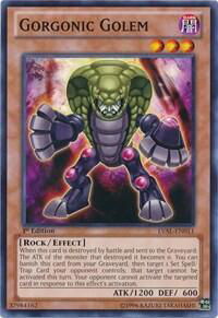 Gorgonic Golem - Legacy of the Valiant (LVAL) #LVAL-EN011 - Common / Short Print YuGiOh Trading Card