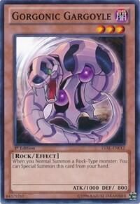 Gorgonic Gargoyle - Legacy of the Valiant (LVAL) #LVAL-EN012 - Common / Short Print YuGiOh Trading Card
