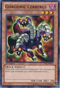 Gorgonic Cerberus - Legacy of the Valiant YuGiOh trading card