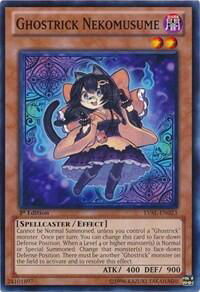Ghostrick Nekomusume - Legacy of the Valiant (LVAL) #LVAL-EN023 - Common / Short Print YuGiOh Trading Card
