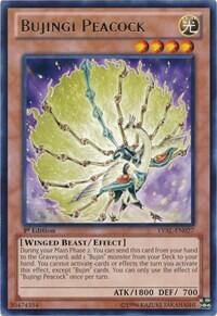 Bujingi Peacock - Legacy of the Valiant (LVAL) #LVAL-EN027 - Rare YuGiOh Trading Card