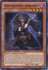 Gravekeeper's Ambusher - Legacy of the Valiant (LVAL) #LVAL-EN032 - Common / Short Print YuGiOh Trading Card