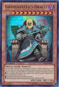 Gravekeeper's Oracle - Legacy of the Valiant (LVAL) #LVAL-EN034 - Ultra Rare YuGiOh Trading Card