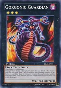 Gorgonic Guardian - Legacy of the Valiant (LVAL) #LVAL-EN051 - Common / Short Print YuGiOh Trading Card