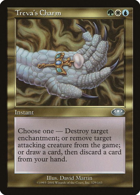 Treva's Charm - Planeshift Magic: The Gathering trading card