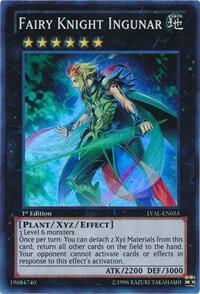 Fairy Knight Ingunar - Legacy of the Valiant (LVAL) #LVAL-EN055 - Super Rare YuGiOh Trading Card