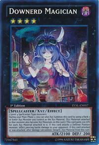 Downerd Magician - Legacy of the Valiant (LVAL) #LVAL-EN057 - Secret Rare YuGiOh Trading Card