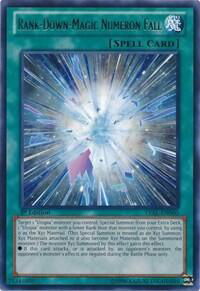 Rank-Down-Magic Numeron Fall - Legacy of the Valiant (LVAL) #LVAL-EN060 - Rare YuGiOh Trading Card