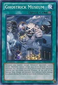 Ghostrick Museum trading card from Legacy of the Valiant Ghostrick Museum - Legacy of the Valiant YuGiOh trading card