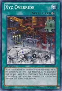 Xyz Override - Legacy of the Valiant YuGiOh trading card