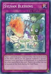 Sylvan Blessing - Legacy of the Valiant (LVAL) #LVAL-EN073 - Common / Short Print YuGiOh Trading Card