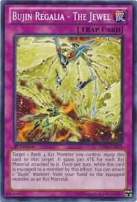 Bujin Regalia - The Jewel - Legacy of the Valiant YuGiOh trading card