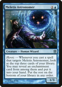 Meletis Astronomer - Born of the Gods (BNG) #43 - Uncommon Magic: The Gathering Trading Card