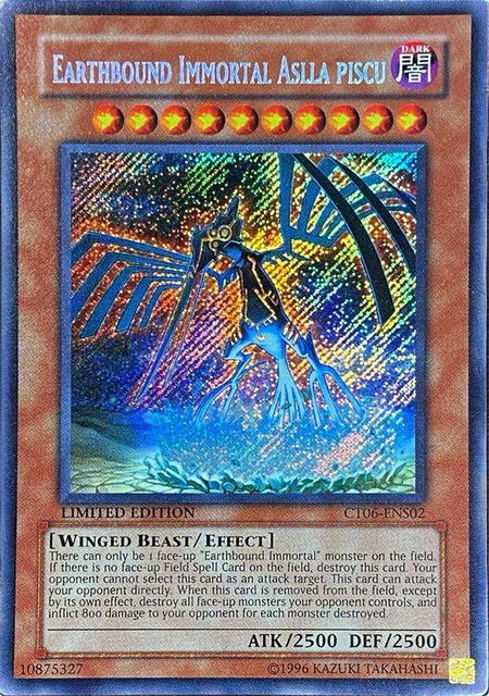 Earthbound Immortal Aslla Piscu - 2009 Collectors Tin YuGiOh trading card