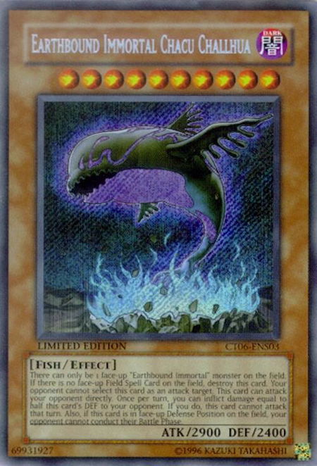 Earthbound Immortal Chacu Challhua - 2009 Collectors Tin YuGiOh trading card